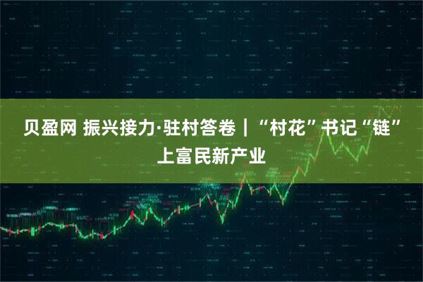 贝盈网 振兴接力·驻村答卷｜“村花”书记“链”上富民新产业