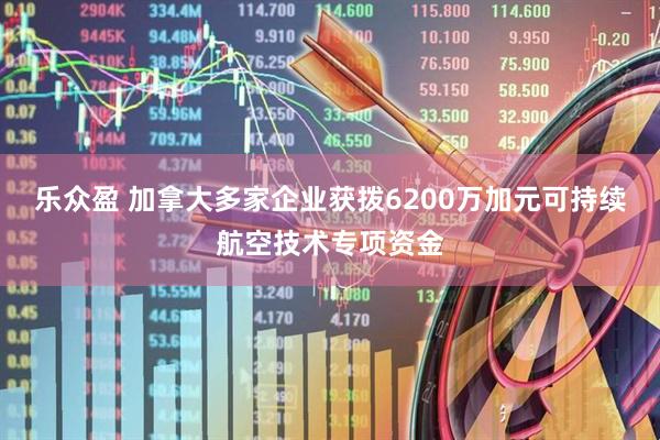 乐众盈 加拿大多家企业获拨6200万加元可持续航空技术专项资金